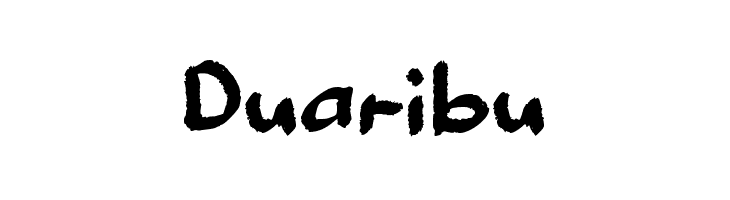 Duaribu  Fuentes Gratis Descargar
