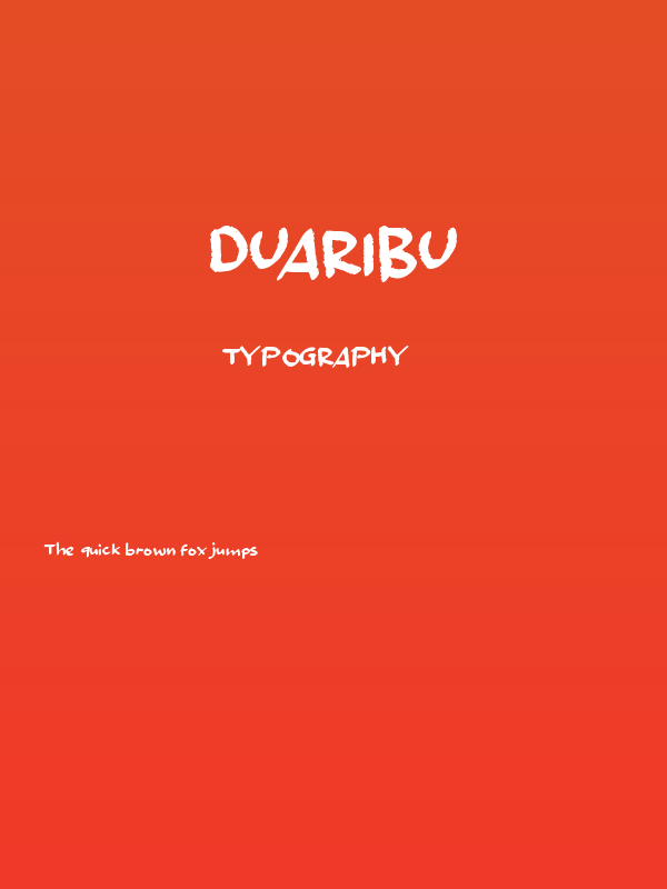 Duaribu Poster
