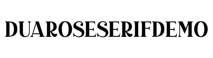 DuaroseSerifDEMO  لخطوط تنزيل