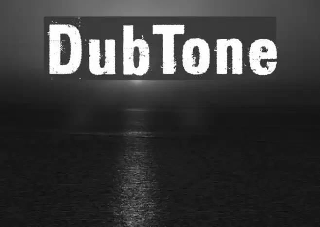 DubTone Font examples