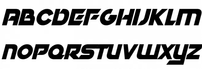 Dubai Dubstep Italic Шрифта ВЕРХНИЙ