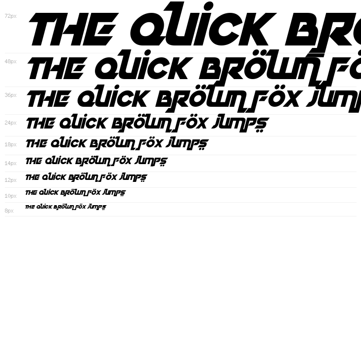 Dubai Dubstep Italic Waterfall