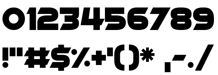 Dubai Dubstep Font OTHER CHARS