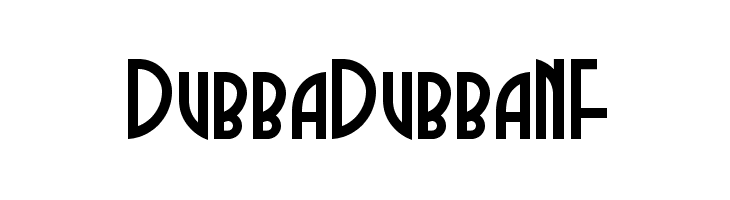 DubbaDubbaNF  Fuentes Gratis Descargar