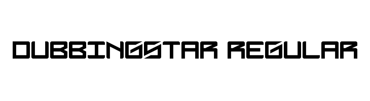 DubbingStar Regular  免费字体下载