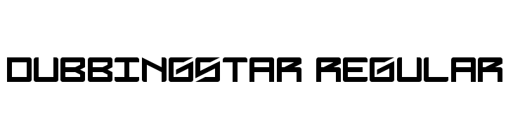 DubbingStar Regular Шрифта