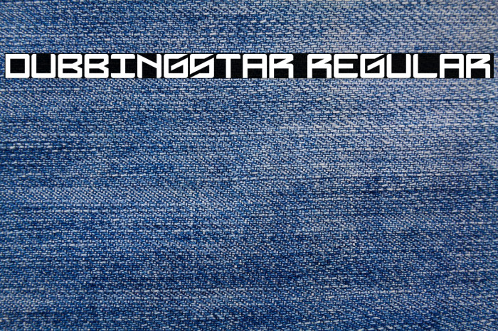 DubbingStar Regular Font examples