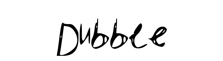 Dubble  免费字体下载