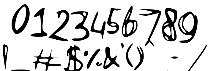 Dubble Font OTHER CHARS