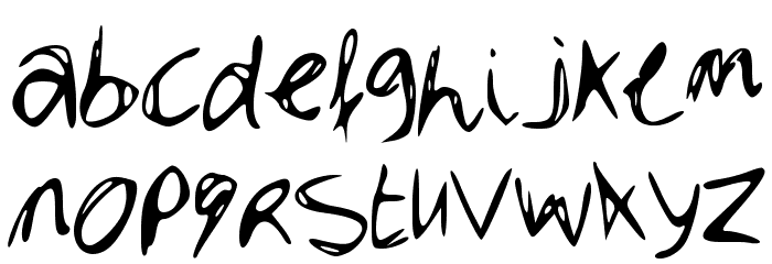 Dubble Font LOWERCASE
