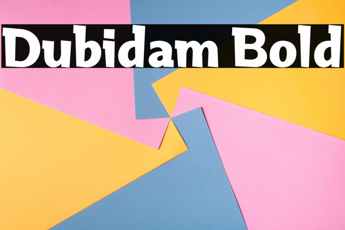 Dubidam Bold Example 3