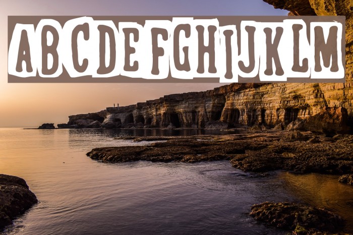 Dubious Reputation Font examples