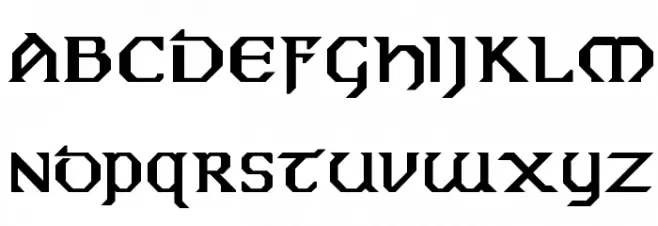 Dublin Bold Шрифта ВЕРХНИЙ
