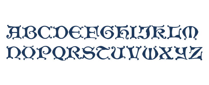 Dublin Book Regular Lowercase