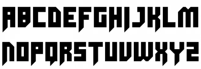 Dubspikes Font Litere mari