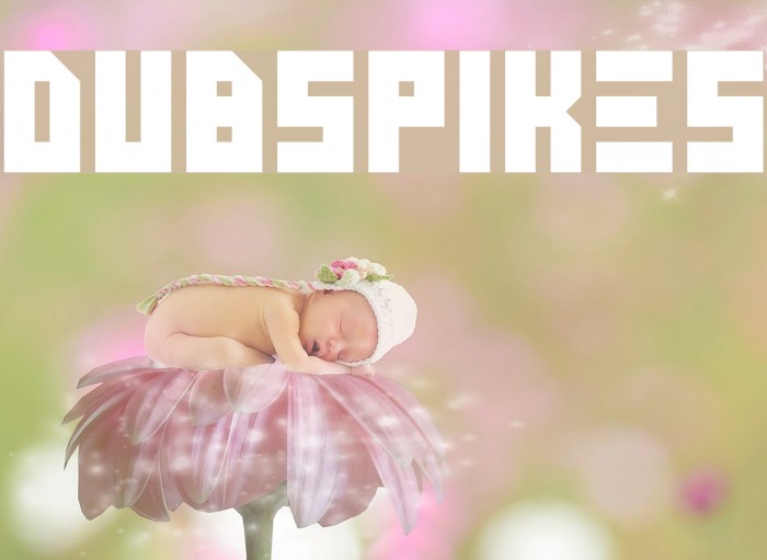 Dubspikes Font examples