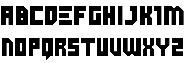 Dubspikes Font LOWERCASE