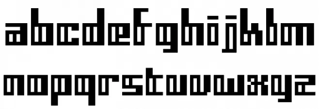 Dubstep Blackletter Fuentes MINÚSCULAS