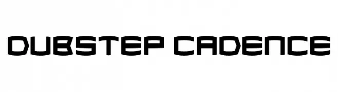Dubstep Cadence  font caratteri gratis