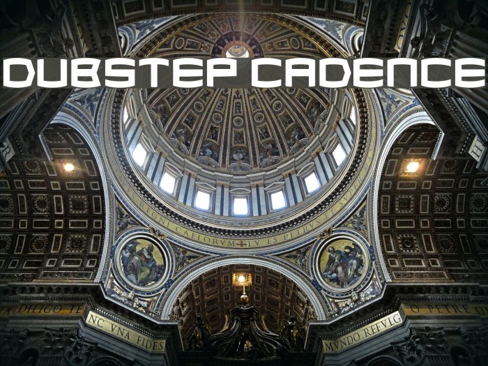 Dubstep Cadence Font examples