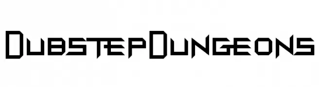 Dubstep Dungeons  font caratteri gratis