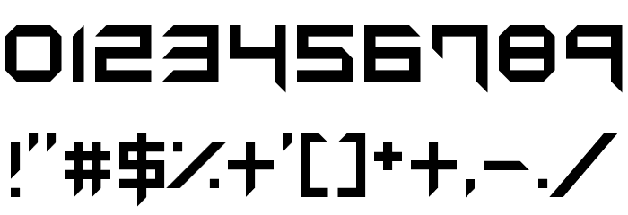 Dubstep Dungeons Font OTHER CHARS