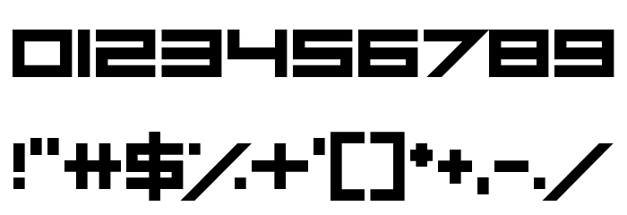 Dubstep heroes Font OTHER CHARS
