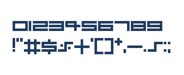 Dubsteptrix Regular Other Characters