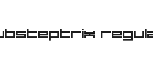Dubsteptrix Regular Logo
