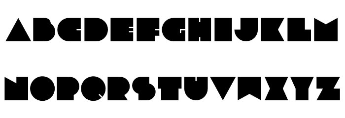 Dubtronic Solid Font LOWERCASE