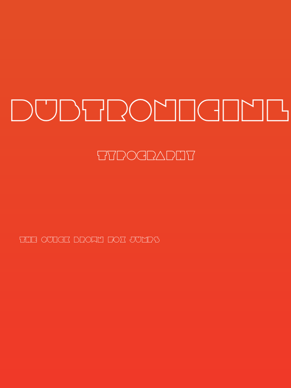 DubtronicInline Poster