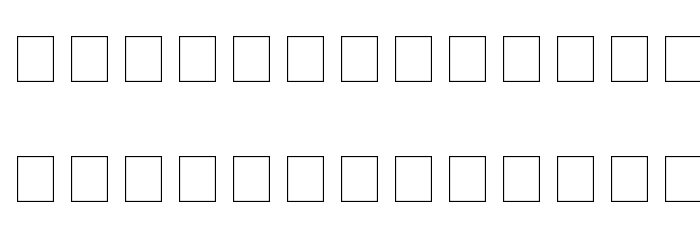 Dubya2 Font LOWERCASE