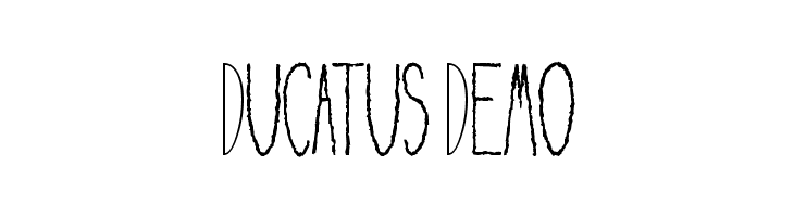Ducatus Demo  Скачать бесплатные шрифты