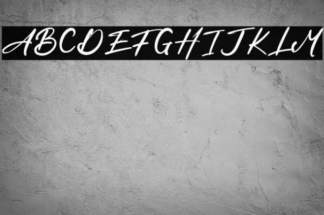 DuchessHortons Font examples