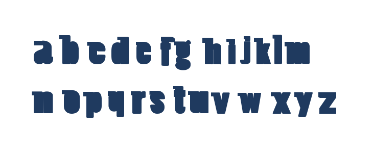 Duchet Chanford Bold Lowercase