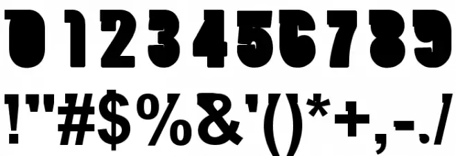 Duchet Chanford Font OTHER CHARS