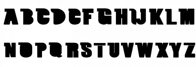 Duchet Chanford フォント 大文字