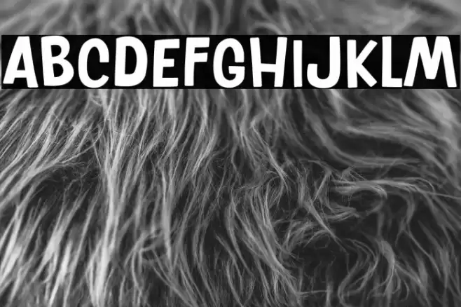 Duck Come Font examples