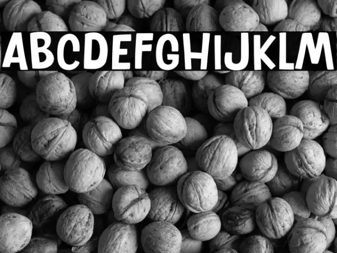 Duck Come Font examples