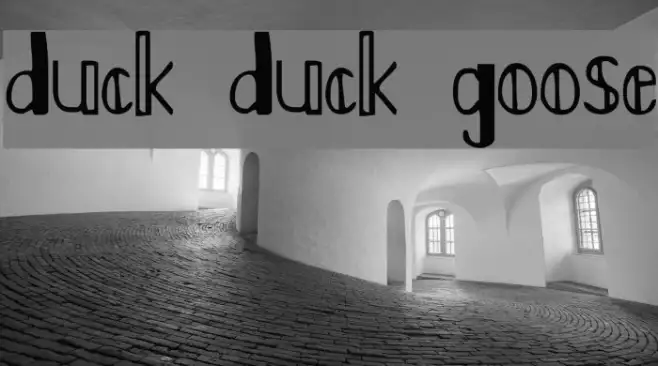 Duck Duck Goose Example 2