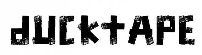 Duck Tape  Fuentes Gratis Descargar