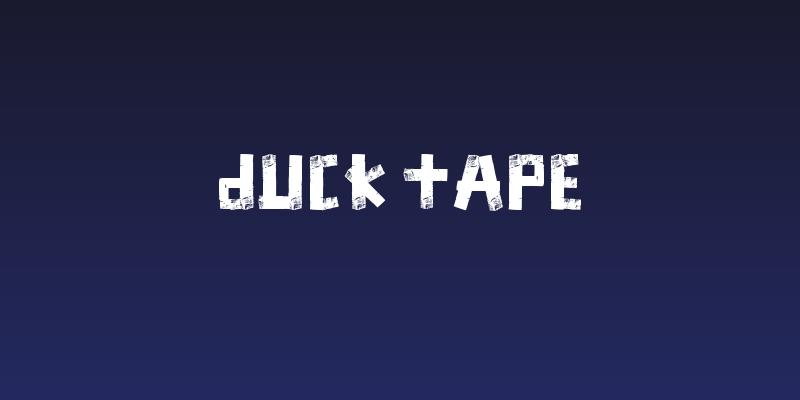 Duck Tape Social Header