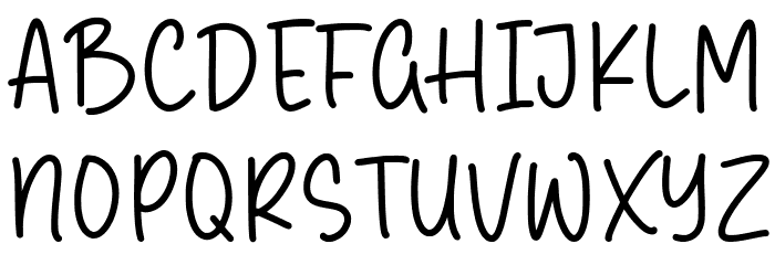 Duck & Tiger Font UPPERCASE