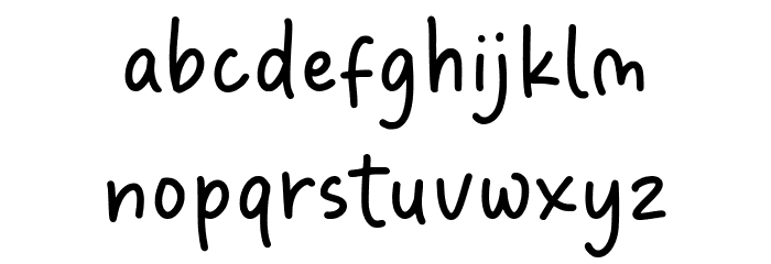 Duck & Tiger Font LOWERCASE