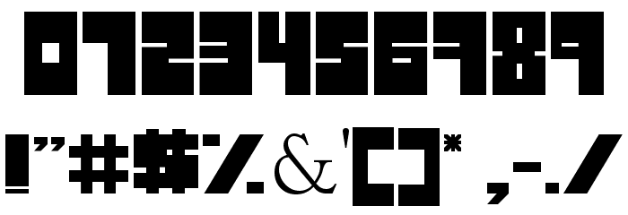 Duck-esa Font OTHER CHARS
