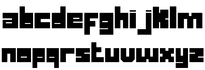 Duck-esa Font LOWERCASE