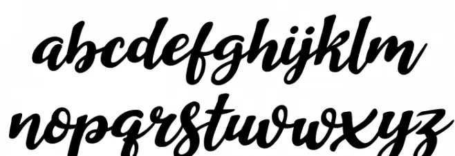 Duck in Shipah Italic Fuentes MINÚSCULAS