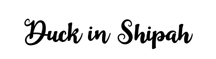 Duck in Shipah  font caratteri gratis