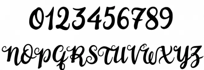 Duck in Shipah Font OTHER CHARS