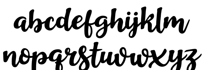Duck in Shipah Font LOWERCASE
